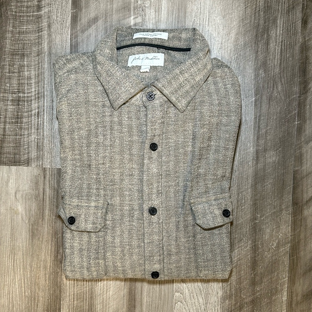 John W. Nordstrom herringbone shirt